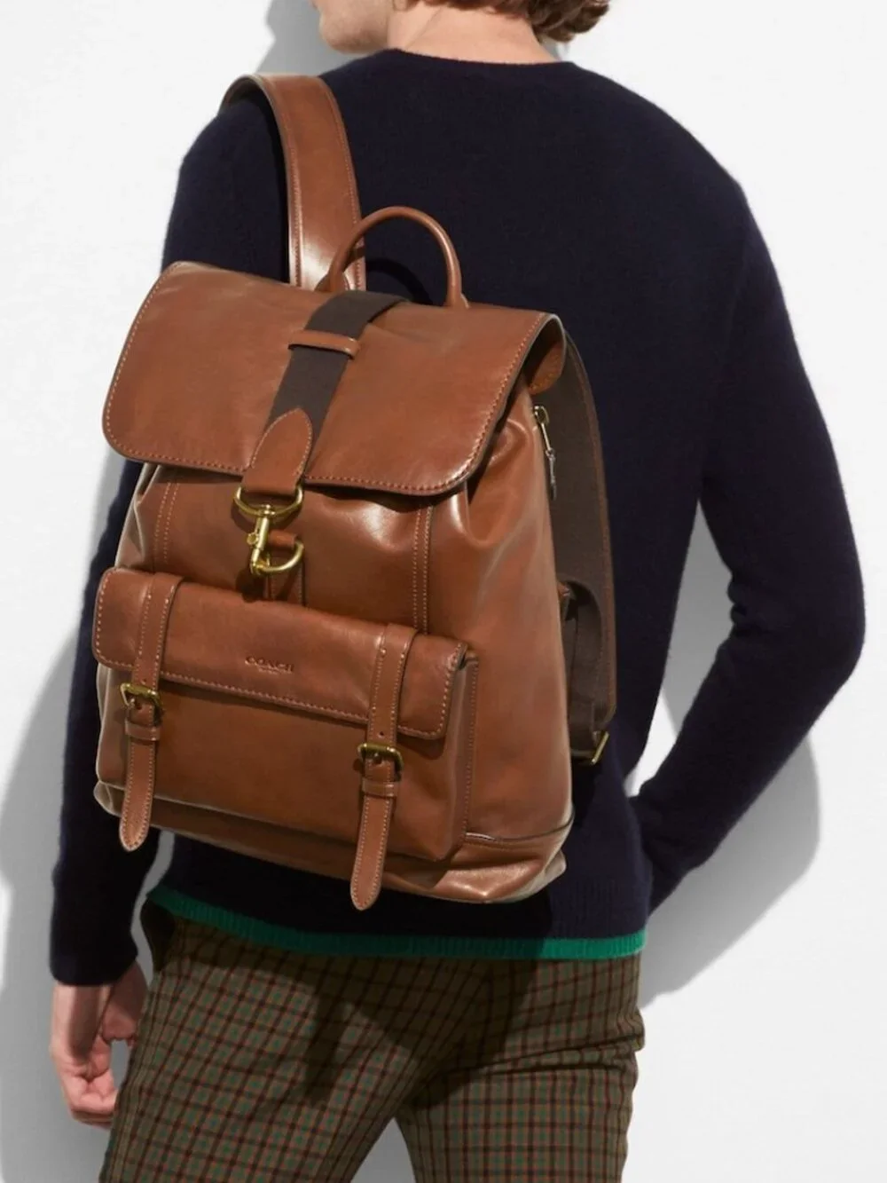 Coach Brown Leather